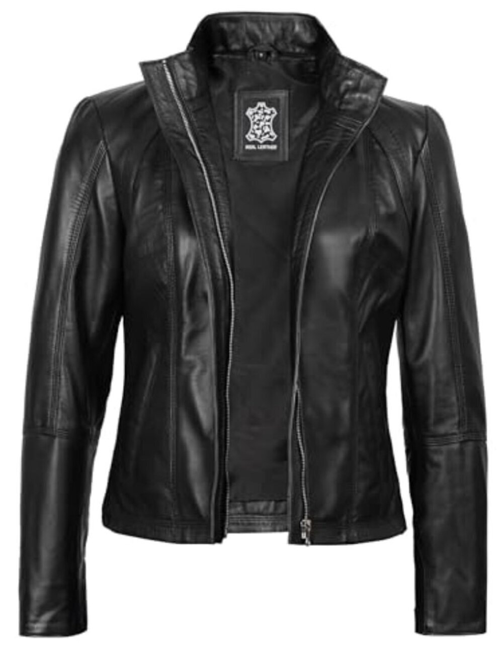 🆕 Leather Jacket Women - Casual Real Lambskin Leather Jackets for Womens
